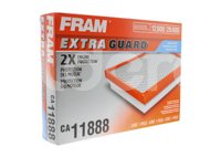 FILTRO AIRE BMW X1 L4 2.0L TURBO 2016-2022; MINI COOPER CLUBMAN L3 1.5L TURBO 2016-2023, COOPER CLUBMAN L4 2.0L TURBO 2017-2023, COOPER L4 2.0L TURBO 2014-2023, COOPER L3 1.5L TURBO 2015-2023, COOPER COUNTRYMAN L3 1.5L TURBO 2017-2023 FRAM: CA11888 FRAM