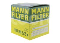 FILTRO ACEITE CARTUCHO BMW 1 120i L4 2.0L 2007-2011, 1 118i L4 2.0L 2004-2007, 3 320i L4 2.0L 2004-2007, X3 SAV XDRIVE 20i L4 2.0L 2008-2011 MANN HUMMEL HU815/2X MANN FILTER