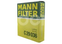 FILTRO AIRE VOLKSWAGEN CRAFTER L4 2.0L TDI 2016-2022 MANN HUMMEL C29036 MANN FILTER