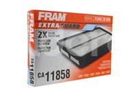 FILTRO AIRE NISSAN ROGUE L4 2.5L 2014-2017, X-TRAIL L4 2.5L 2014-2020, XTRAIL L4 2.0L HYBRID 2018-2022; RENAULT KOLEOS L4 2.5L 2017-2020, 2023 FRAM: CA11858 FRAM