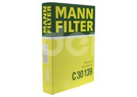 FILTRO AIRE BMW 525i V6 2.5L 2004-2007, 525i V6 3.0L 2006-2007, 528i V6 3.0L 2010, 530i V6 3.0L 2005-2007, Z4 V6 3.2L 2006-2007 
MANN HUMMEL C30139 MANN FILTER