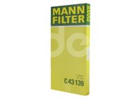 FILTRO AIRE MERCEDES BENZ C350 V6 3.5L 2012-2014, E350 V6 3.5L 2012-2014, E400 V6 3.0L 2013-2015, ML350 V6 3.5L 2012-2015, R350 V6 3.5L 2012, SLK350 V6 3.5L 2012-2016 
MANN HUMMEL C43139 MANN FILTER