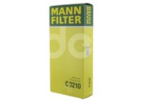 FILTRO AIRE MERCEDES BENZ C180 L4 1.6L 2014-2015, C200 L4 1.8L 2012-2014, C250 L4 1.8L 2013-2014, C250 L4 2.0L 2015, E200 L4 1.8L 2012-2013, E200 L4 2.0L 2013, E250 L4 1.8L 2012-2013, E250 L4 2.0L 2013, SLK200 L4 1.8L 2012-2015, 
MANN HUMMEL: C3210 MANN FILTER