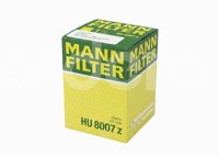 FILTRO ACEITE CARTUCHO BMW 550i V8 TOP 4.8L 2006-2011, 650i V8 4.4L 2012-2014, X5 V8 4.4L DIESEL 2010-2013, X6 50iX 2008-2014, X6 M V8 4.4L DIESEL 2009-2013 MANN: HU8007Z MANN FILTER