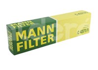 FILTRO AIRE PEUGEOT 206 L4 1.6L 2005-2007, GRAND RAID L4 1.6L 2008->, PARTNER L4 1.6L 2008->, MANN HUMMEL: C4371/1 MANN FILTER