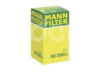 FILTRO ACEITE CARTUCHO AUDI A6 QUATTRO L4 2.0L 2021-2023, A6 QUATTRO V6 3.0L 2019-2023, A7 SPORTBACK L4 2.0L 2021-2023, A7 SPORTBACK V6 3.0L 2019-2024, A8 QUATTRO V6 3.0L 2019-2024, A8 QUATTRO V8 4.0L 2021, 2023-2024, Q7 V6 3.0L 2021-2023, Q8 V6 3.0L 2019-2023, RS Q8 V8 4.0L 2021-2023, RS5 V6 2.9L 2018-2024, RS5 SPORTBACK V6 2.9L 2021-2024, RS7 SPORTBACK V8 4.0L 2021-2024, S4 V6 3.0L 2018, 2021-2024, S5 V6 3.0L 2018-2019, 2021-2024, S5 SPORTBACK V6 3.0L 2019, 2021-2024, S6 V6 2.9L 2020-2024, S7 V6 2.9L 2020, S7 SPORTBACK V6 2.9L 2022-2024, S8 V8 4.0L 2020-2024, SQ5 V6 3.0L 2018-2024, SQ5 SPORTBACK V6 3.0L 2022-2024; PORSCHE CAYENNE V6/V8 2.9L/4.0L 2020-2023, CAYENNE V6 3.0L 2019-2023, CAYENNE V6/V8 3.6L/4.2L/4.8L 2019, MACAN L4 2.0L 2021-2023, MACAN V6 2.9L 2020-2023, MACAN V6 3.0L 2019-2021, PANAMERA V6/V8 2.9L/4.0L 2017-2023, PANAMERA V6 3.0L 2017-2020, MANN: HU7049Z MANN FILTER
