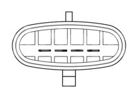 SENSOR MAF (SENSOR DE FLUJO DE MASA DE AIRE) FORD TOPAZ, GHIA 4C. 92-94 20995 IMPORTACION
