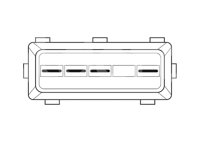 SENSOR MAF (SENSOR DE FLUJO DE MASA DE AIRE) FORD CONTOUR, MYSTIQUE 4C. 20989 HELLA