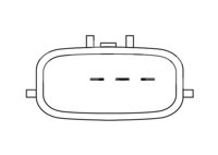 SENSOR MAF (SENSOR DE FLUJO DE MASA DE AIRE) NISSAN SENTRA 91-99 MAF0001 HITACHI