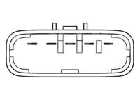 SENSOR MAF (SENSOR DE FLUJO DE MASA DE AIRE) TOYOTA TACOMA 2.4, 2.7L 00-02 MAF0050 M0053