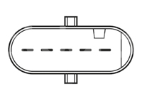 SENSOR MAF (SENSOR DE FLUJO DE MASA DE AIRE) VW AUDI A5, A6 3.0L TDI 10-12 MAF0030 M0053