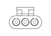 SENSOR DE OXIGENO CHEVROLET SUBURBAN, BLAZER  92-95 SG91, 11035, OS-021 IMPORTACION