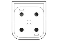 SENSOR OXIGENO FORD FIESTA, KA 1.3, 1.4L 4 TERMINALES  0258003714 BOSCH BOSCH