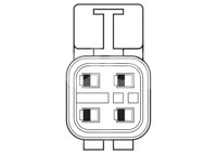 SENSOR DE OXIGENO CHEVROLET CAVALIER SUNFIRE 2.2L 95-02 4T SG331 BOSCH ACTUAL: F00HL00112, BOSCH CORTO: 13483 BOSCH