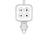 SENSOR DE OXIGENO CHEVROLET OLDSMOBILE, CADILLAC 93-96 4T SG276 11031 IMPORTACION