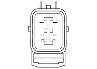 SENSOR OXIGENO HONDA CIVIC IMP. 93-00 (AC) 4 TERMINALES SG451 BOSCH ACTUAL: 0258986605, BOSCH CORTO: 13007 BOSCH
