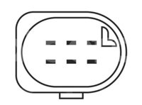SENSOR DE OXIGENO BMW 120i AC 07-11 0258017131 BOSCH BOSCH