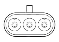 SENSOR TPS (SENSOR DE POSICION DEL ACELERADOR TPS) CHRYSLER LE BARON, NEW YORKER (TURBOS) 14101 TH52 IMPORTACION
