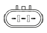 SENSOR TPS (SENSOR DE POSICION DEL ACELERADOR TPS) CHRYSLER STRATUS 95-00, NEON 95-05 (NO APLICA EN MOTOR DE DOBLE ARBOL DE LEVAS), RAMCO: RA-TPS1002, INJECTECH: 11317, 14999, TH213 M0056