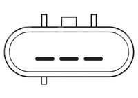 SENSOR TPS (SENSOR DE POSICION DEL ACELERADOR TPS) FORD FOCUS, ESCORT 96-02 00-04 14092 TH185 IMPORTACION