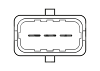SENSOR TPS (SENSOR DE POSICION DEL ACELERADOR TPS) CHRYSLER ATTITUDE, VERNA 02-06, REGITAR: RTH366, RAMCO: RA-TPS1021, 14980, TH366 M0056