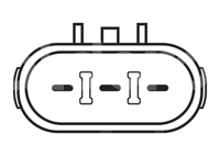 SENSOR TPS (SENSOR DE POSICION DEL ACELERADOR TPS) CHRYSLER CIRRUS, CONCORDE 95-97 14112, TH138 M0056