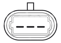 SENSOR CMP (SENSOR DE POSICION DEL ARBOL DE LEVAS CMP) CHEVROLET PONTIAC V6 95-05, WALKER: 235-1003, RAMCO: RA-CS1009, TOMCO: 22015, STANDARD: PC102 M0056