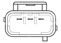 SENSOR CMP (SENSOR DE POSICION DEL ARBOL DE LEVAS CMP) CHRYSLER CHEROKEE, GRAND CHEROKEE 99-04, RAMCO: RA-CS1053, PC380 M0056