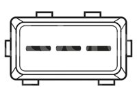 SENSOR CMP (SENSOR DE POSICION DEL ARBOL DE LEVAS CMP) BMW 3, 5, M5, M3 92-98 DELPHI ANTERIOR: SS1090412B1, DELPHI VIGENTE: SS10904-11B1 DELPHI