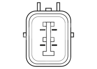 SENSOR CMP (SENSOR DE POSICION DEL ARBOL DE LEVAS CMP) HONDA ACORD, ODYSSEY 98-04 WALKER: 235-1304, DELPHI ANTERIOR: 1090711B1, DELPHI VIGENTE: SS10907-11B1 M0027