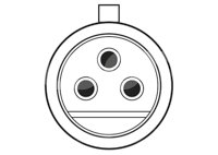 SENSOR CKP (SENSOR DE POSICION DEL CIGUEÑAL CKP) CHRYSLER VOYAGER, TOWN&COUNTRY V6 90-93, REGITAR: RPC36, RAMCO: RA-CRS1029; 22011; PC36 IMPORTACION
