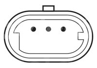 SENSOR CKP (SENSOR DE POSICION DEL CIGUEÑAL CKP) CHRYSLER PICK-UP, RAM T/M V6/8>96; RAMCO: RA-CRS111; 22144; PC39 IMPORTACION