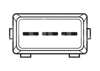 SENSOR CKP (SENSOR DE POSICION DEL CIGUEÑAL CKP) VOLKSWAGEN JETTA, POINTER 4/6C 93-98, DERBY 01-03 2.0, CABRIO L4 2.0 95-99, GOLFA3 L4 2.0 93-97, JETTA A3 L4 2.0 93-99, PASSAT VR6 V6 2.8 95-97, TOMCO: 22194, STANDARD: PC365 IMPORTACION
