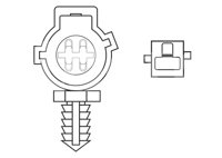 SENSOR CKP (SENSOR DE POSICION DEL CIGUEÑAL CKP) FORD RANGER, MUSTANG 89-94, REGITAR: RPC10, SU221, RAMCO: RA-CRS1030, PC10 IMPORTACION
