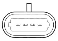SENSOR CKP (SENSOR DE POSICION DEL CIGUEÑAL CKP) CHEVROLET CAMARO, GRAND PRIX 93-08, REGITAR: RPC30, RAMCO: RA-CRS1011, PC30, 22112 IMPORTACION
