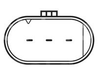 SENSOR CKP (SENSOR DE POSICION DEL CIGUEÑAL CKP) CHRYSLER AVENGER 08-14, JOURNEY 07-20, JEEP COMPASS 07 -17, JEEP PATRIOT 07-17, CALIBER 07-12, RAM 1500 05-06, INHETECH: 42906, RAMCO: RA-CRS1038, STANDARD: PC684, WELLS: SU8488 IMPORTACION
