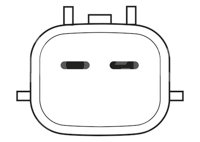 SENSOR CKP (SENSOR DE POSICION DEL CIGUEÑAL CKP) CHEVROLET TRACKER, SWIFT 95-01 PC93 IMPORTACION