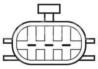 SENSOR CKP (SENSOR DE POSICION DEL CIGUEÑAL CKP) NISSAN ALTIMA L4/V6 2.5L/3.5L 02-06, FRONTIER V6 3.3L 05, FRONTIER V6 4.0L 11-19, NP300 L4 2.4L/2.5L 09-12, SENTRA L4 1.8L/2.5L 02-06, SENTRA L4 2.0L 02-06, URVAN L4 2.4L 04-06, URVAN L4 3.0L 05-08, X-TRAIL L4 2.5L 02-07, REGITAR: RPC464, INJETECH: 34586, RAMCO: RA-CRS1083, RA-CRS1071, DELPHI ANTERIOR: SS10816, DELPHI VIGENTE: SS10816-11B1 M0027