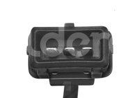 SENSOR CKP (SENSOR DE POSICION DE CIGUENAL CKP) CHEVROLET BEAT L4 1.2L 2018-2021, MATIZ L4 1.0L 2011-2015, SPARK L4 1.2L 2011-2014, SPARK L4 1.4 2016-2017; PONTIAC MATIZ L4 1.0L 2010-2024, COLOR: NEGRO, FORMA DEL CONECTOR: RECTANGULAR, NUMERO DE TERMINALES: 3, PRODUNDIDAD: 39 MM, MTE-THOMSON: 70804 MTE-THOMSON