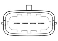 SENSOR MAP (SENSOR DE PRESION ABSOLUTA DEL MULTIPLE MAP) CHEVROLET ASTRA 2.0L 04->7195 MTE-THOMSON