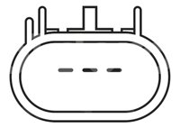 SENSOR MAP (SENSOR DE PRESION ABSOLUTA DEL MULTIPLE MAP) CHRYSLER NEON L4 2.0, 2.4 00-02, CRUISER L4 2.4 00-02, STRATUS L4, 2.0, 2.4 00, VOYAGER 00-01; RAMCO: RA-MS1019; AS201 IMPORTACION