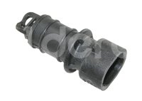 SENSOR IAT (SENSOR DE TEMPERATURA DE CARGA DE AIRE IAT) SENSOR DE TEMPERATURA DEL AIRE AMBIEN, COLOR: GRIS, NUMERO DE TERMINALES: 2, TAMAÑO DEL HEXAGONO: 19MM, CHEVROLET CAVALIER, MALIBU 94-05, GM BLAZER MOTOR VORTEC V6 4.3 96-02, BUIK REGAL V6 3.8 95.99, CAMARO V8 5.7 94-02, CAVALIER 2.2, SILVERADO 1500 V6 4.3 00-02, TAHOE V8 5.7 96-00, TRAILBLAZER V6 4.2 02-05; 12130; RAMCO: RA-TS1010; MTE-THOMSON: 5029 MTE-THOMSON
