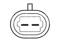 SENSOR IAT (SENSOR DE TEMPERATURA DE CARGA DE AIRE IAT) CHEVROLET CAVALIER, LUMINA 91-94 5037 MTE-THOMSON