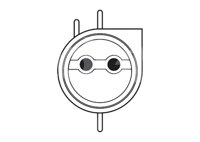 SENSOR ECT (SENSOR DE TEMPERATURA DEL REFRIGERANTE ECT) FORD TODOS 4, 6, 8 CIL 88-95 TOMCO: 12011, MTE-THOMSON: 4041, STANDARD: TX6, REGITAR: RTX6, RAMCO: RA-TS1005 IMPORTACION