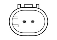 SENSOR ECT (SENSOR DE TEMPERATURA DEL REFRIGERANTE ECT) MERCEDES BENZ SPRINTER 2500, 3500 03-06 4085 MTE-THOMSON
