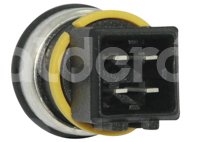 SENSOR ECT (SENSOR DE TEMPERATURA DEL REFRIGERANTE ECT) VW GOLF, JETTA A3 BANDA AMARILLA 104-03, 6PT009107421 HELLA