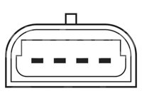 VALVULA IAC (VALVULA DE CONTROL DE AIRE IAC) VW POINTER, PICK-UP STATION 00-04 84994 IMPORTACION