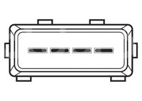 VALVULA IAC (VALVULA DE CONTROL DE AIRE IAC) CHEVROLET ASTRA 2.0L 04-06 84989 IMPORTACION