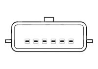 CUERPO DE ACELERACION (ETC) CHEVROLET EXPRESS, SAVANA 2500, 3500 09-13 ETB0001 HITACHI