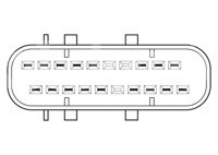 CUERPO DE ACELERACION (ETC) CHEVROLET MALIBU 2004 ETB0027 HITACHI